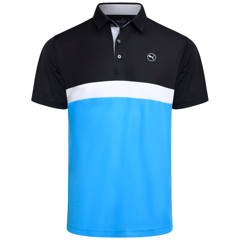 Black and blue polo shirt hotsell