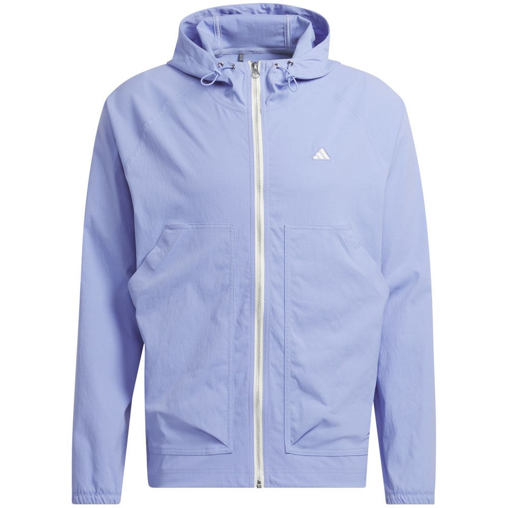 adidas Go To Utility DWR Full Zip Jacket Blue Spark