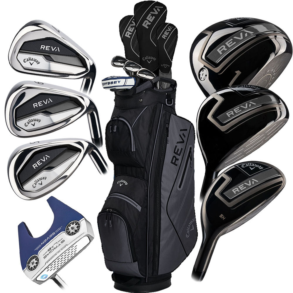 Callaway REVA Ladies 8-Piece Package Set - Black