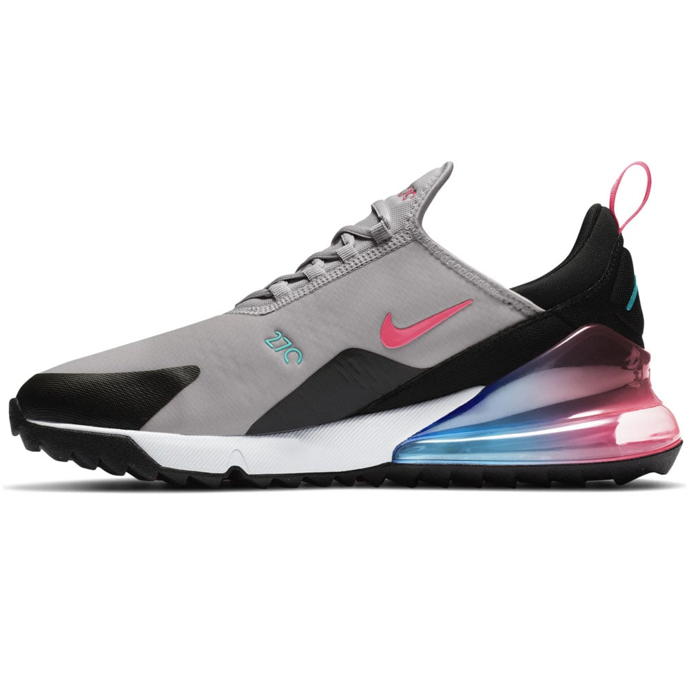Nike Air Max 270 G Spikeless Shoes - Atmosphere Grey/Aurora/Hot Punch