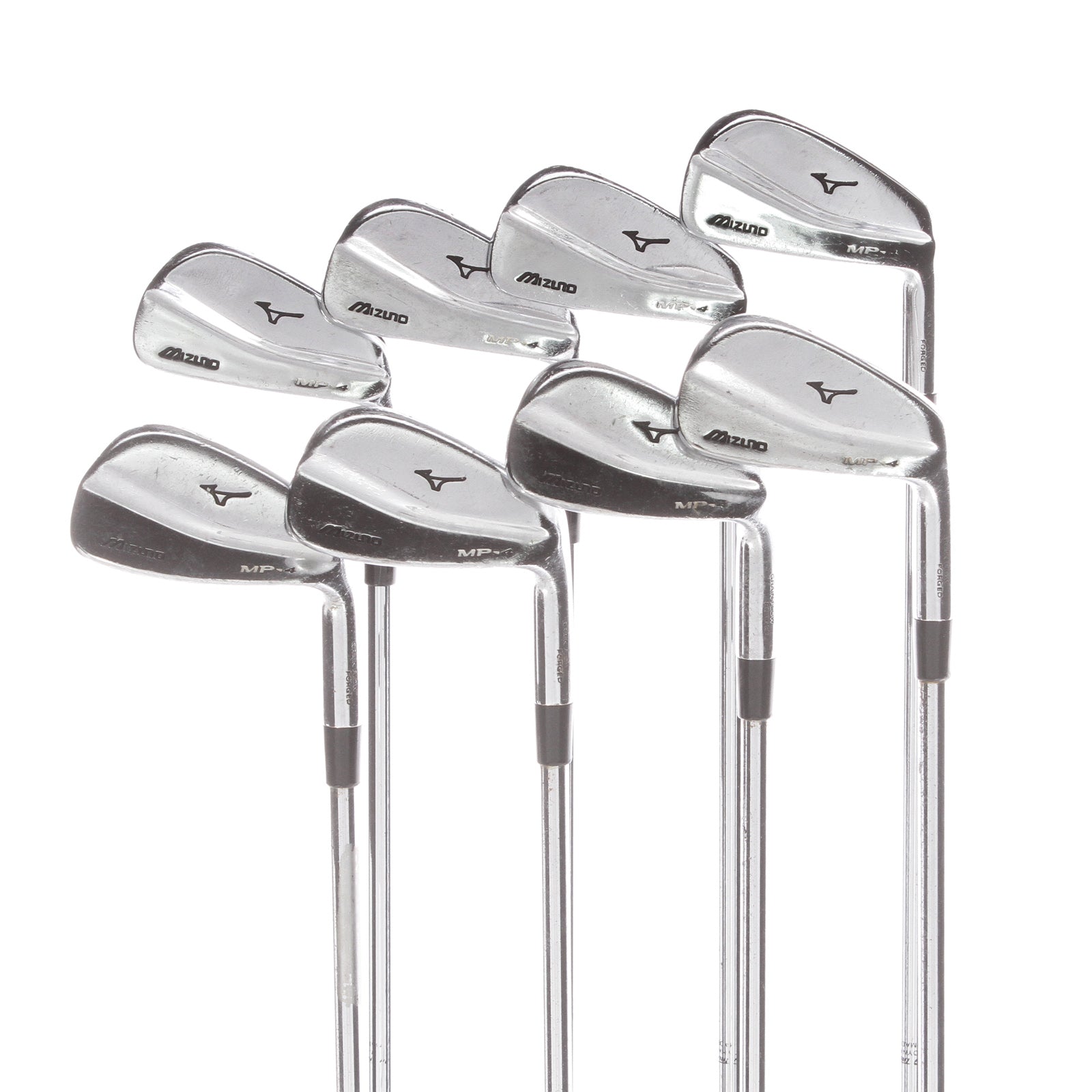 Mizuno MP 4 Steel Mens Right Hand Irons 3 PW Stiff Dynamic Golf S300