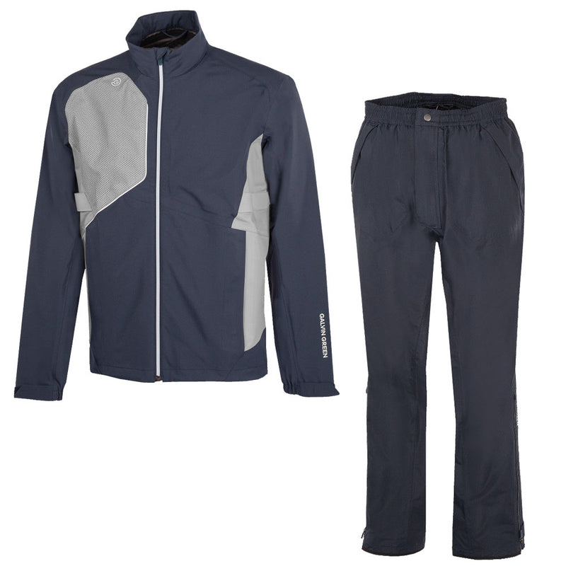 Galvin Green Ames/Alan Waterproof Suit - Navy/Cool Grey + Navy