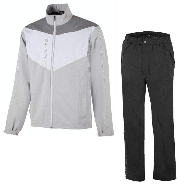 Galvin Green Armstrong/Alan Waterproof Suit - Cool Grey/Sharkskin/White - Black