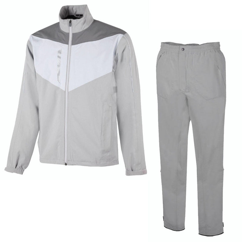 Galvin Green Armstrong/Alan Waterproof Suit - Cool Grey/Sharkskin/White - Cool Grey