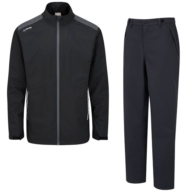 Ping SensorDry S2/Taran Waterproof Suit - Black/Asphalt/Black