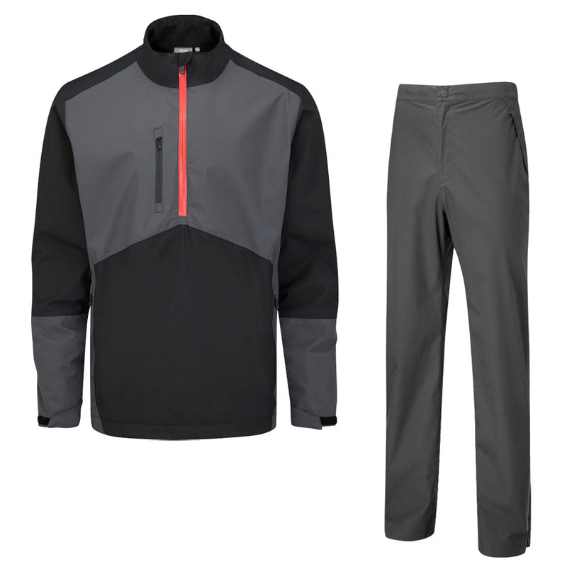 Ping SensorDry S2 Pro 1/2 Zip/Sensor Dry 2.5 Waterproof Suit - Black/Asphalt - Black