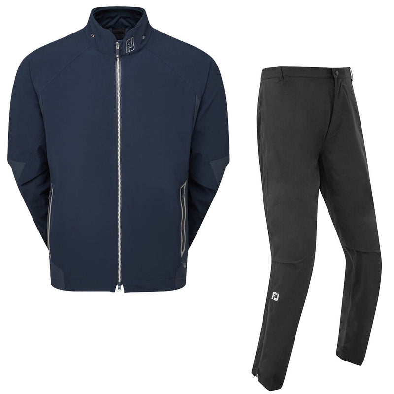 FootJoy HydroTour/HydroLite V2 Waterproof Suit - Navy + Black