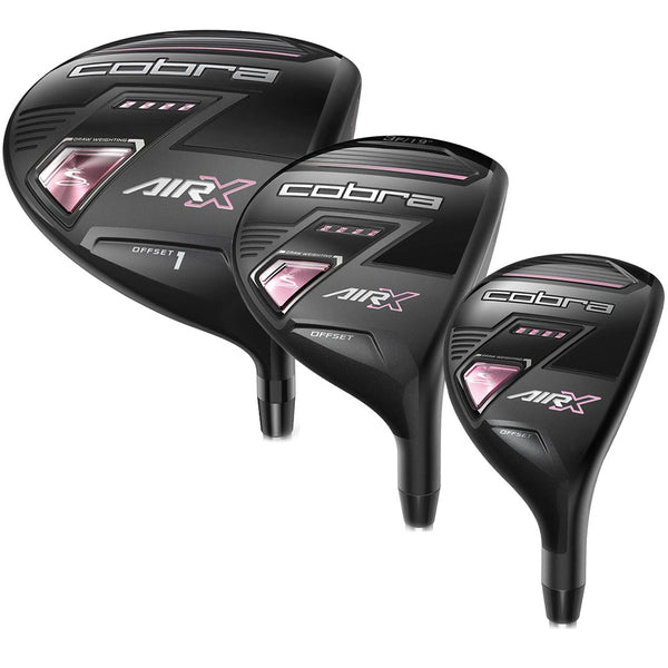 Cobra Air-X Ladies Driver, Fairway Wood, Hybrid Clubset