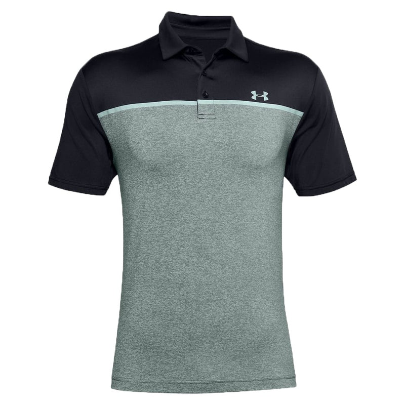 Under Armour Playoff Polo Shirt 2.0 - Black/Lichen Blue