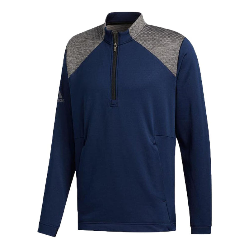 adidas COLD.RDY 1/4 Zip Long Sleeved Pullover - Collegiate Navy