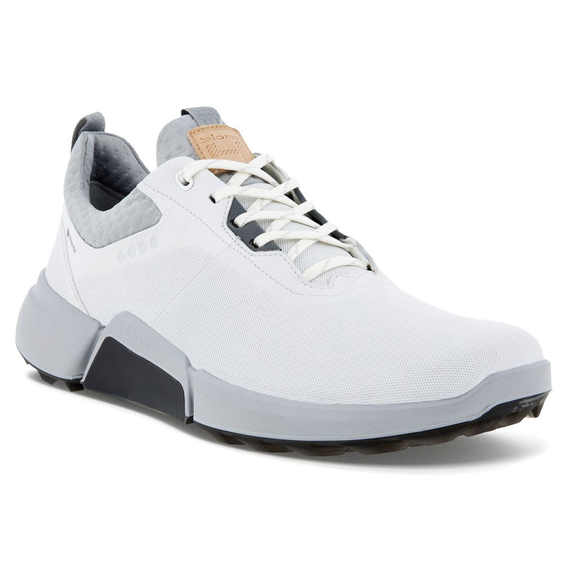 Ecco Biom H4 Gore-Tex Spikeless Shoes - White/Concrete