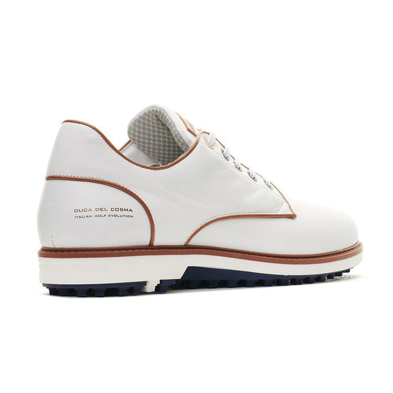 Duca Del Cosma Elpaso Waterproof Spikeless Shoes - White