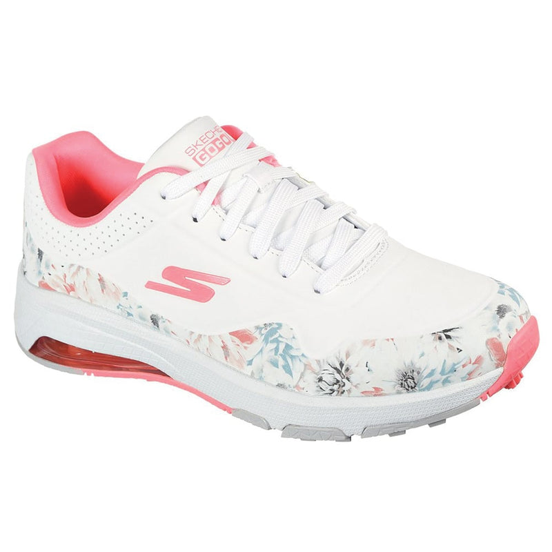 Skechers GO GOLF Skech-Air Tropic Ladies Spikeless Shoes - Tropic White/Peach