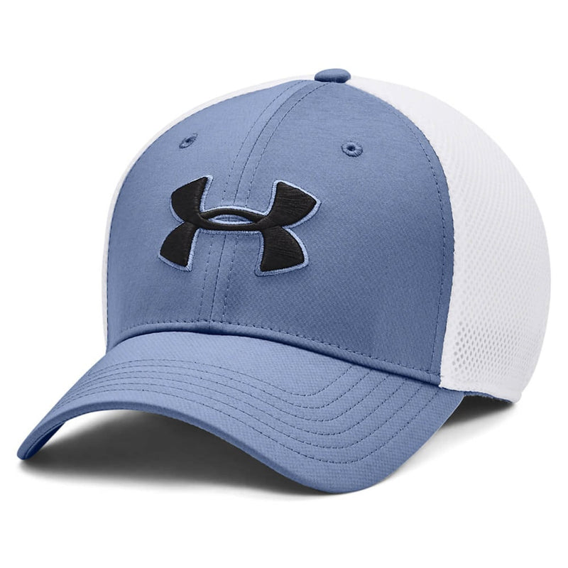 Under Armour TB Classic Mesh Golf Cap - Mineral Blue/White