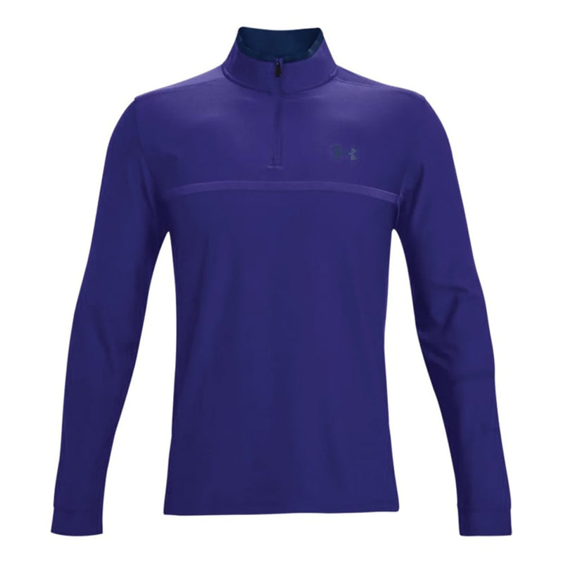 Under Armour Playoff 2.0 Quarter Zip Pullover Top - Regal