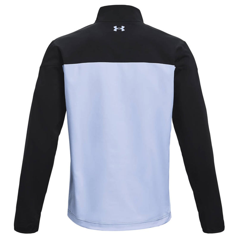 Under Armour Storm Windstrike 1/2 Zip Windproof Jacket - Mineral Blue/Black