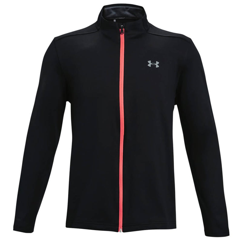 Under Armour Storm Full Zip Midlayer - Black/Venom Red