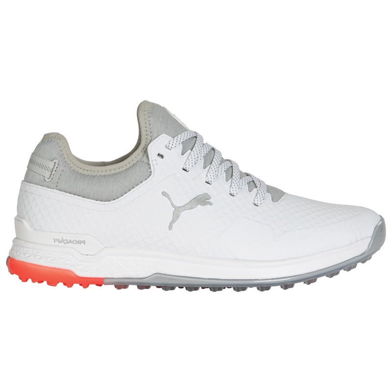 Puma Pro Adapt Alphacat Waterproof Spikeless Shoes - White/High Rise