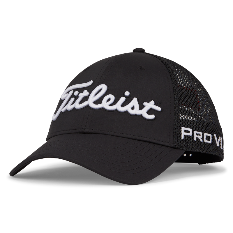 Titleist Tour Performance Mesh Cap - Black/White