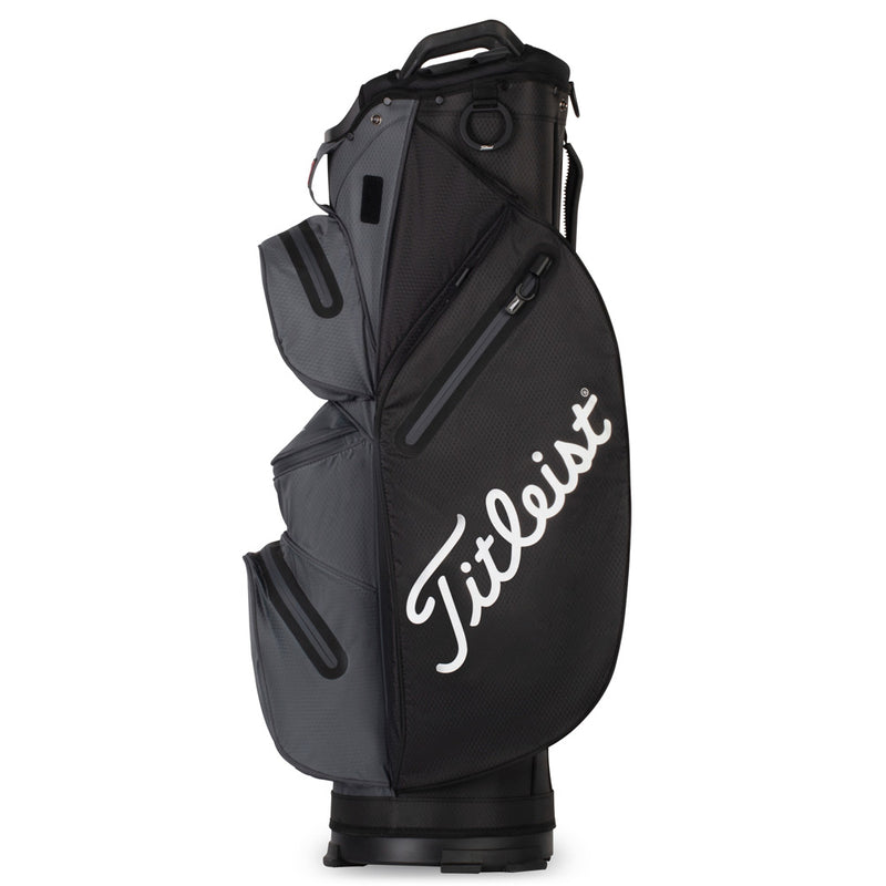 Titleist StaDry Cart 14 Waterproof Cart Bag - Black/Charcoal