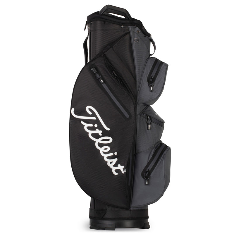 Titleist StaDry Cart 14 Waterproof Cart Bag - Black/Charcoal