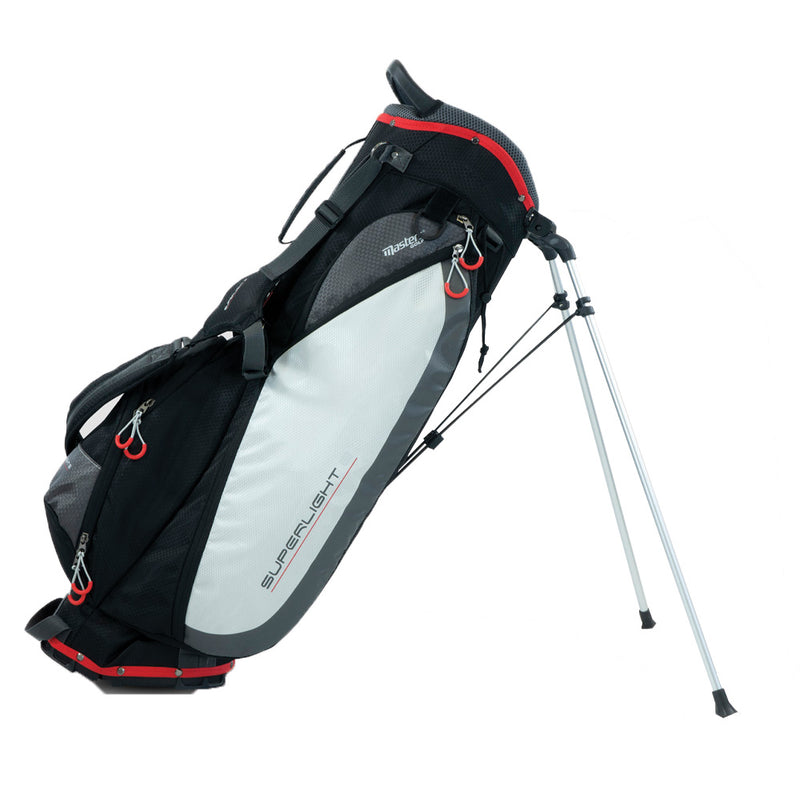 Masters Superlite 8 Stand Bag - Black/Red