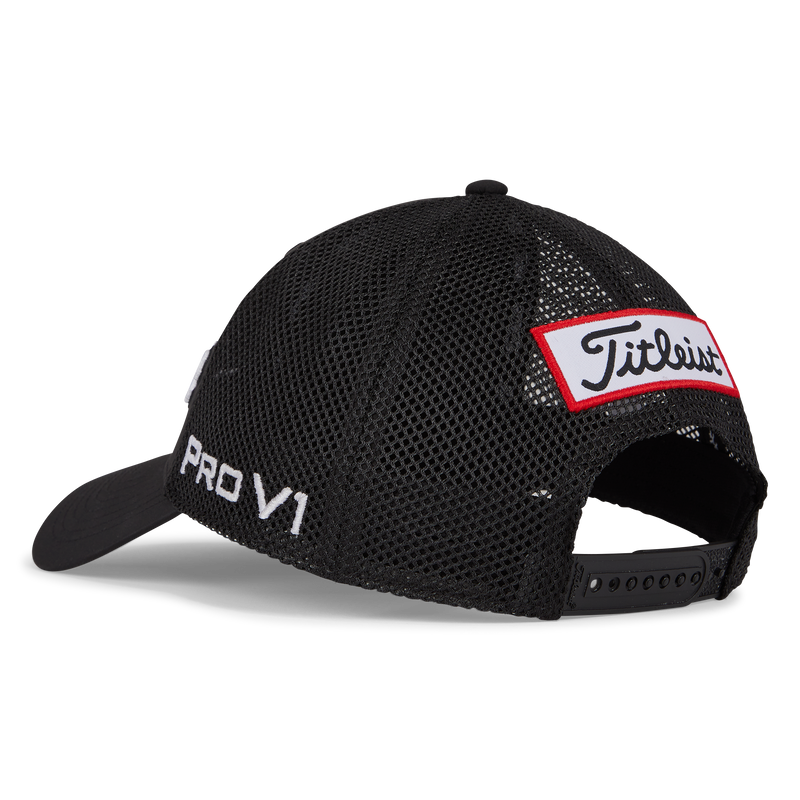 Titleist Tour Performance Mesh Cap - Black/White