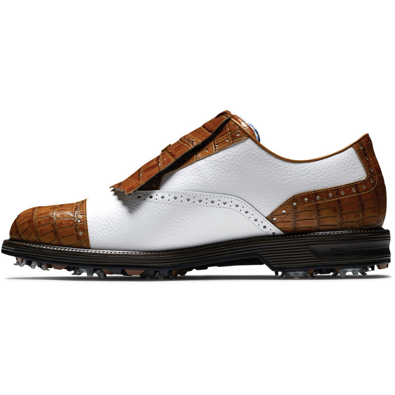 FootJoy Premiere Series Ltd Edition Tarlow Spiked Shoes - White/Brown/Brown