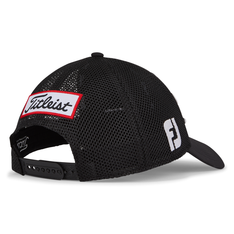 Titleist Tour Performance Mesh Cap - Black/White