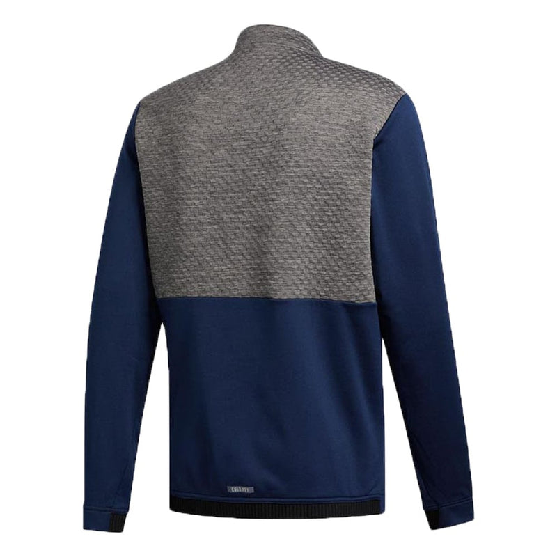 adidas COLD.RDY 1/4 Zip Long Sleeved Pullover - Collegiate Navy