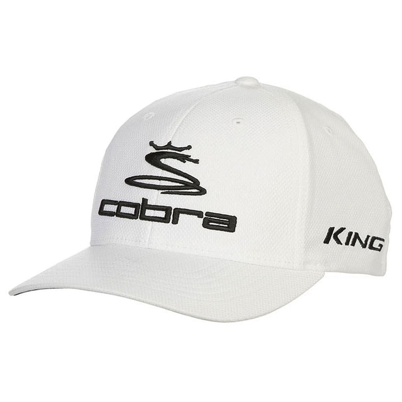 Cobra Pro Tour Stretch Cap - White