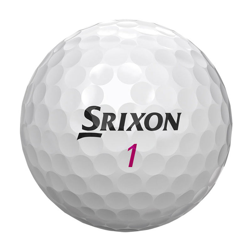 Srixon Soft Feel Lady Golf Balls - Soft White