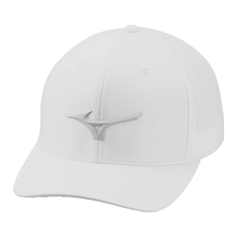 Mizuno Tour Vented Adjustable Cap - White