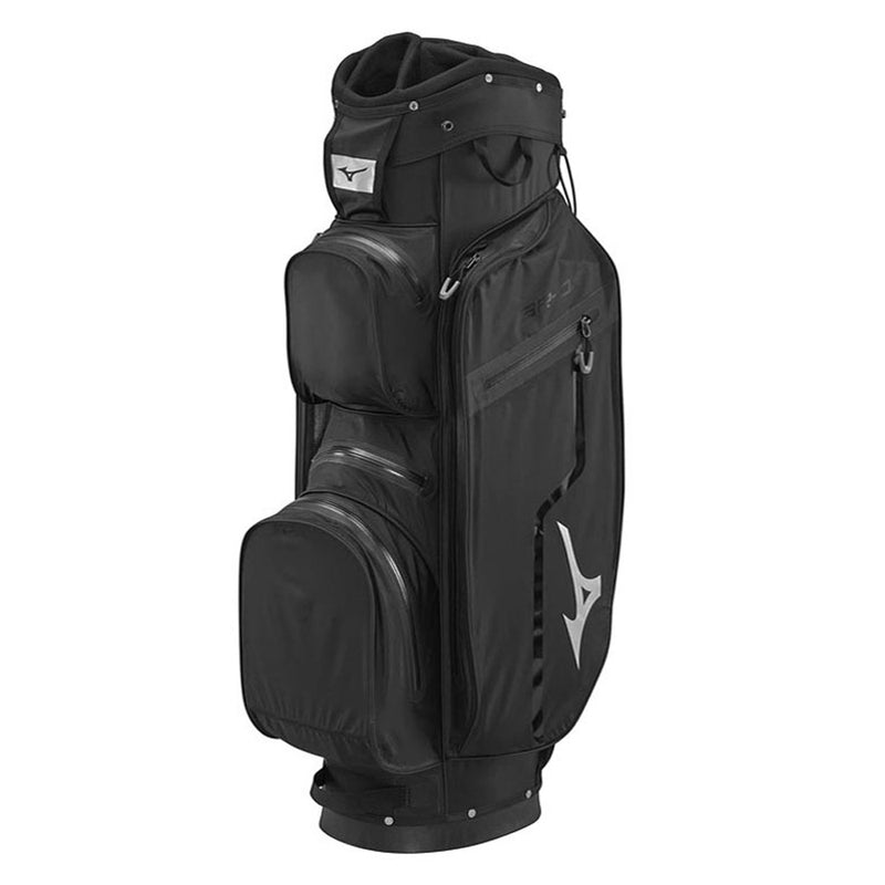 Mizuno BR-DRI Waterproof Cart Bag - Black/Silver