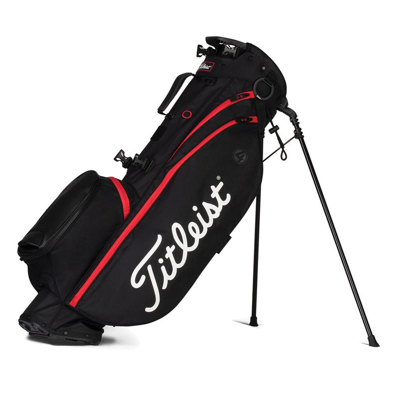 Titleist Player 4 Stand Bag - Black/Red