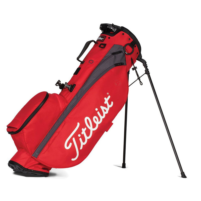 Titleist Player 4 Stand Bag - Red/Graphite