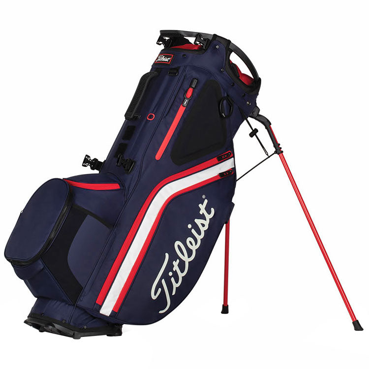 Titleist Hybrid 14 Stand Bag - Navy/White/Red