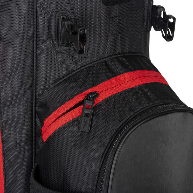 Titleist Player 4 Plus Stand Bag - Black/Red