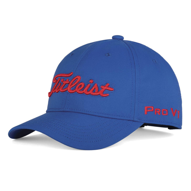 Titleist Junior Tour Performance Cap - Royal/Red