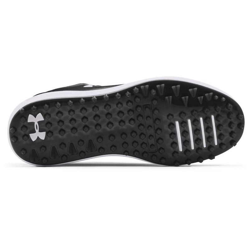 Under Armour Draw Sport Spikeless Shoes - Black/Pitch Grey/White