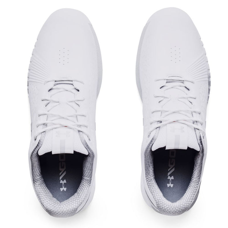 Under Armour HOVR Show SL E Spikeless Shoe - White/Mod Grey/Black