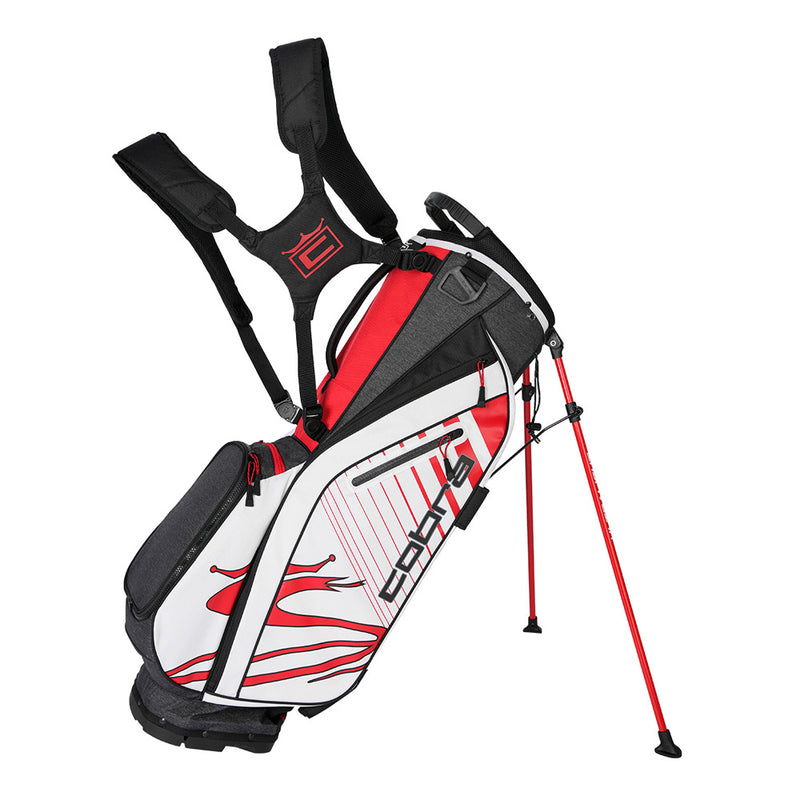 Cobra KING Ultralight Stand Bag - Black/White/Red