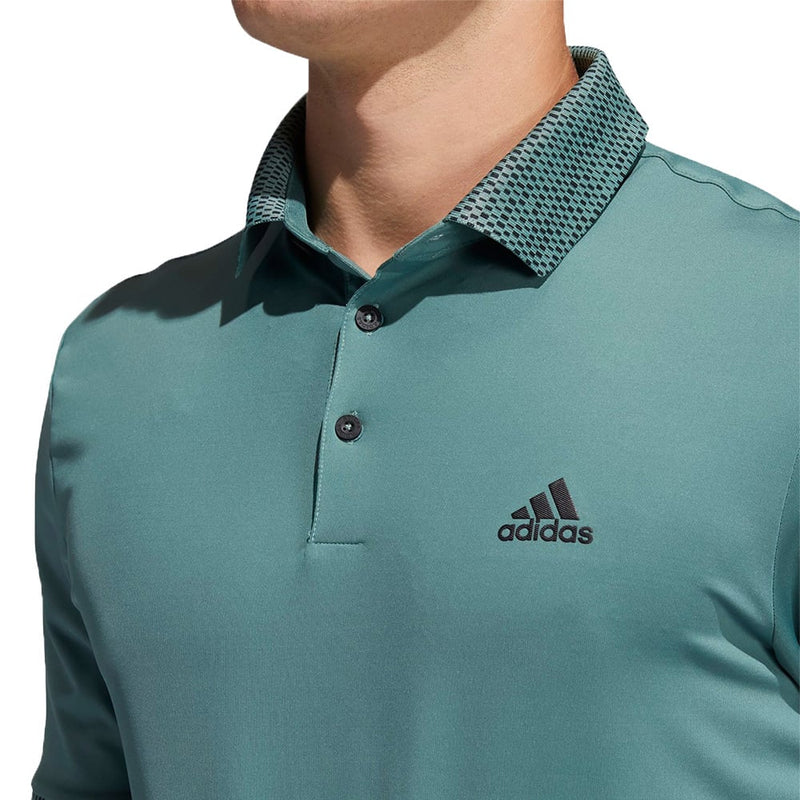 adidas Golf Ultimate365 Delivery Polo - Tech Emerald