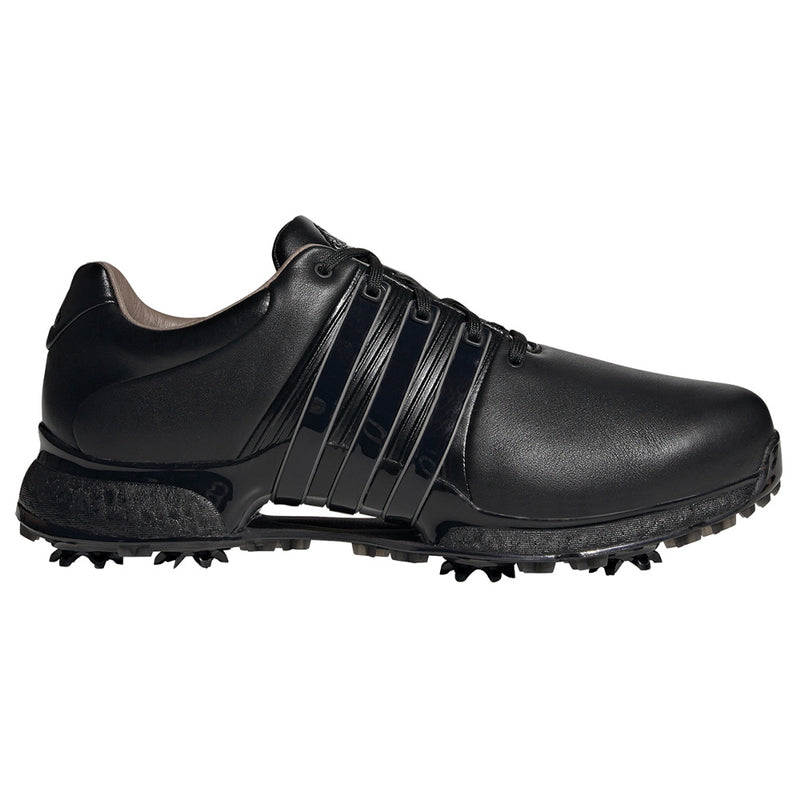 adidas Tour 360 XT Spiked Shoes - Black/Iron Metallic