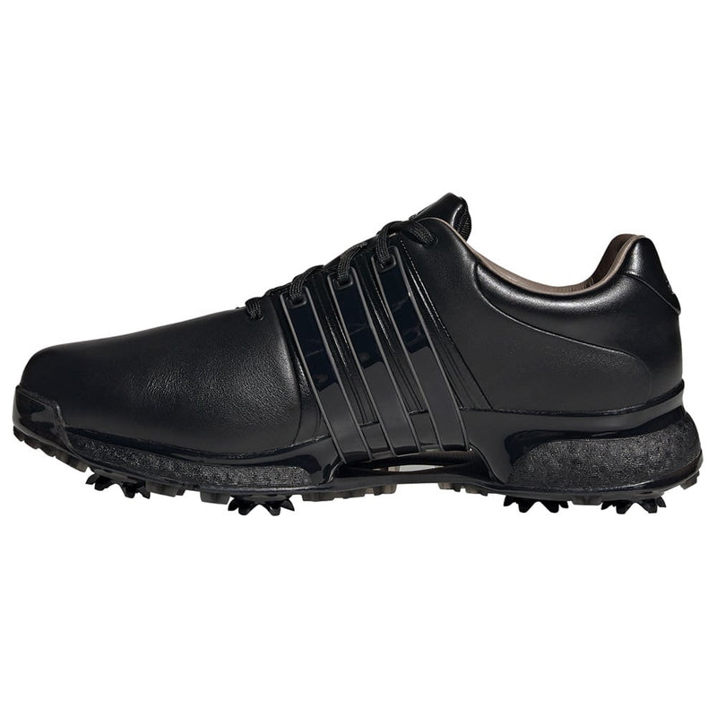 adidas Tour 360 XT Spiked Shoes - Black/Iron Metallic