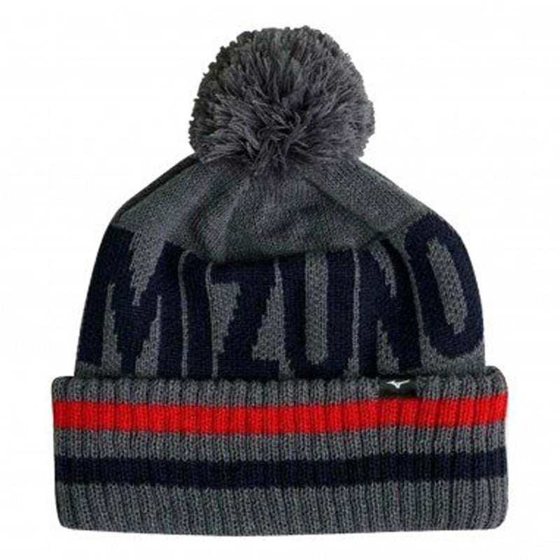 Mizuno Breath Thermo Bobble Hat - Grey