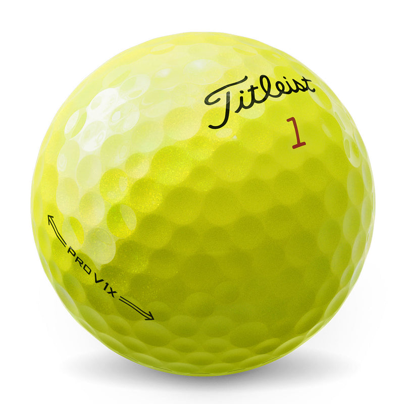 Titleist Pro V1x Yellow Golf Balls - 12 Pack