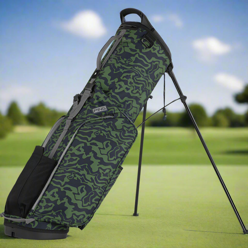 Ping Moonlander 244 Stand Bag - Navy/Green