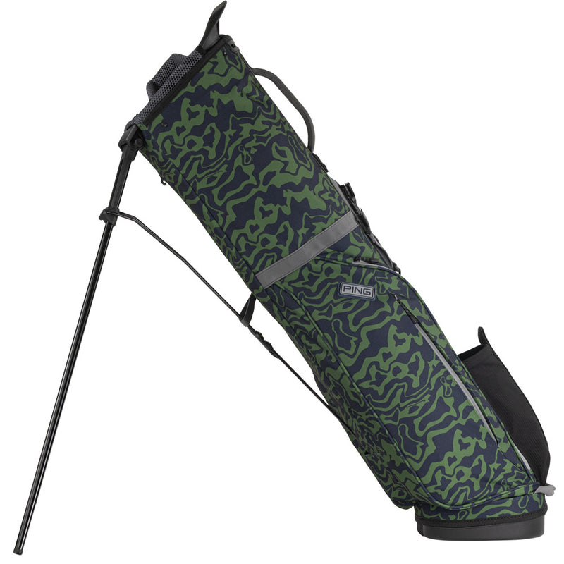 Ping Moonlander 244 Stand Bag - Navy/Green