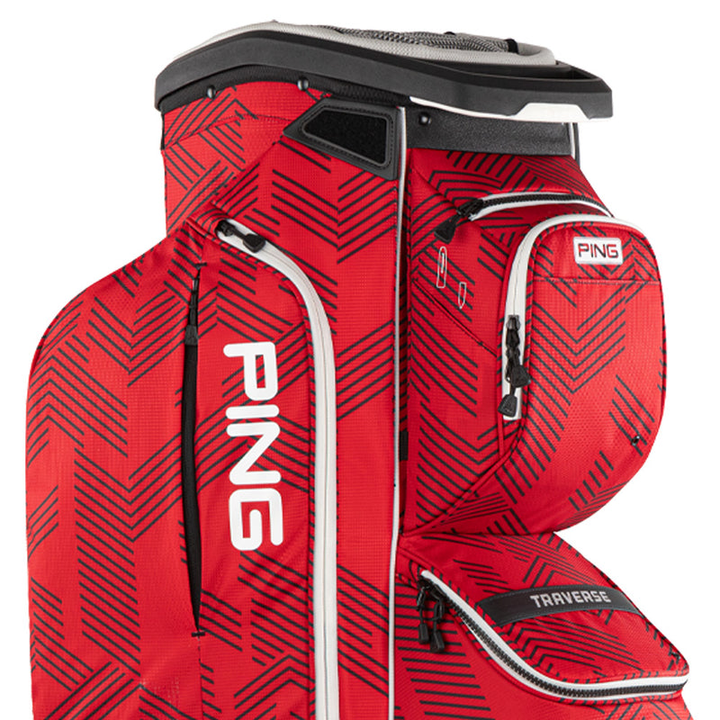 Ping Traverse 244 Cart Bag - Scarlet Stitches